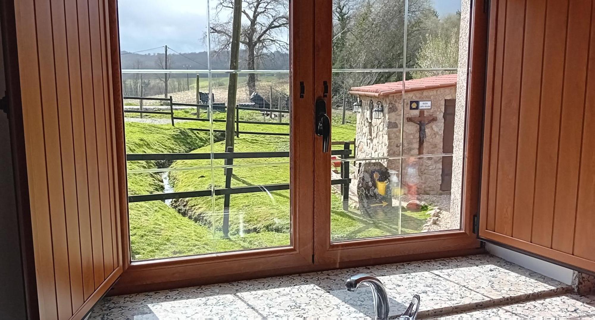 Stone Cottage O Cebreiro Curtis ภายนอก รูปภาพ
